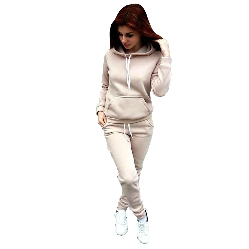 Sports and Leisure Suit Women's Autumn New Loose Fashion Fried Street Short Cardigan Slim Sweater Two-Piece Suit