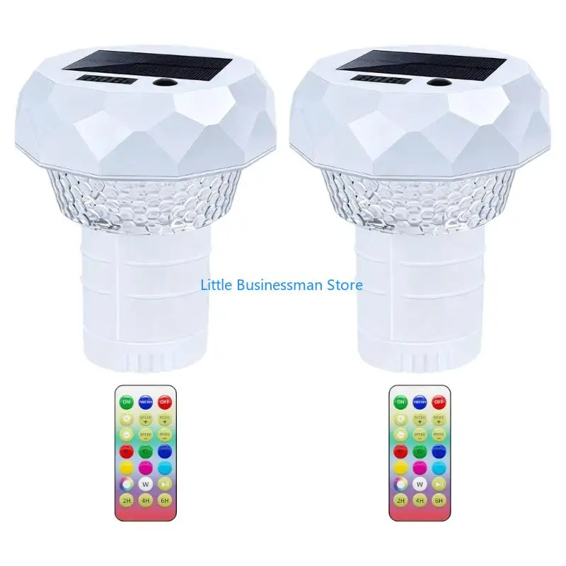 Spa Temperature Light with Handheld Remote Floating for Pool Use M76A