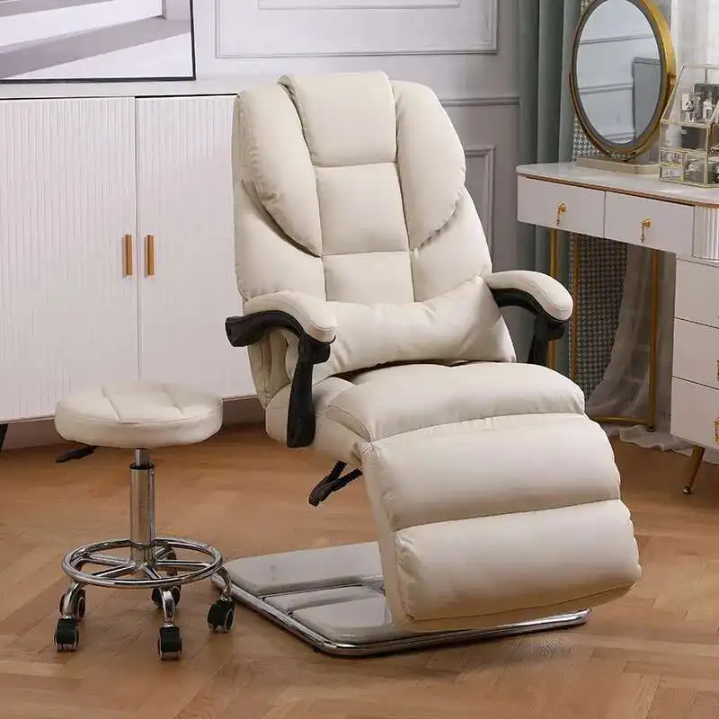 

Reclinable Luxury Salon Chair Hidraulic Leg Barber Shop Salon Chair Portable Vintage Cadeira De Barbeiro Commercial Furniture