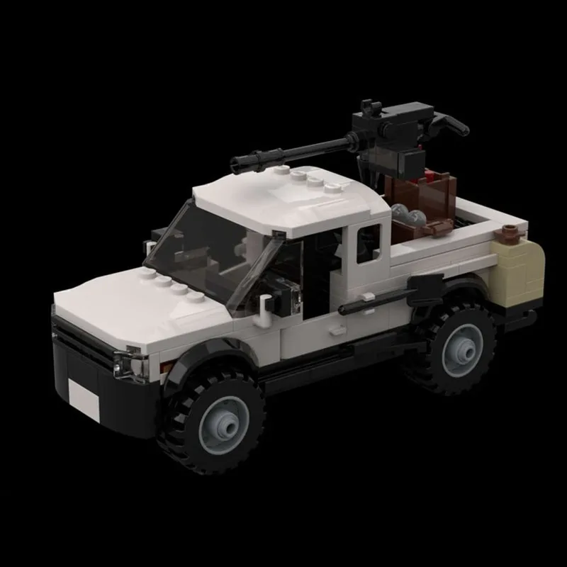 

406pcs MOC TOYOTAes TRUCK INSURGENTS BATTLE - TECHNICAL Building Blocks Christmas Gift Inspires Unlimited Creativity Building