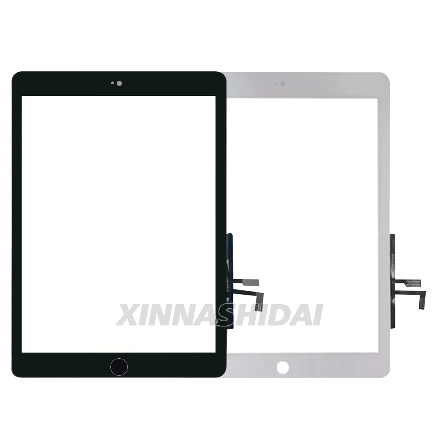 AAAAA+ For iPad 5 2017 Touch Screen Digitizer and Home Button Front Glass Display Touch Panel A1822 A1823