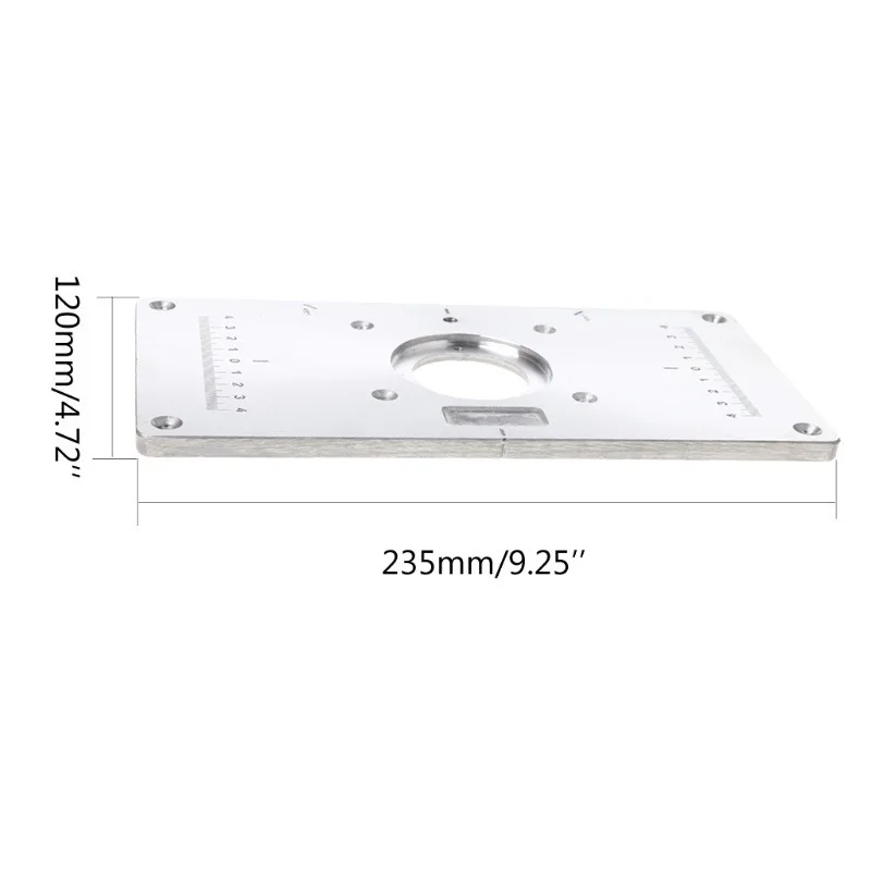 Woodworking trimming machine flip panel 235mm x 120mm x 8mm woodworking trimming machine flip panel