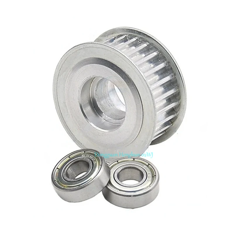 Idler Type 20 Teeth HTD 5M Timing Pulley Bore 5/6/7/8/10/12/15mm Belt Groove Width 11/16/21/27mm Used In Linear Pulley 5GT