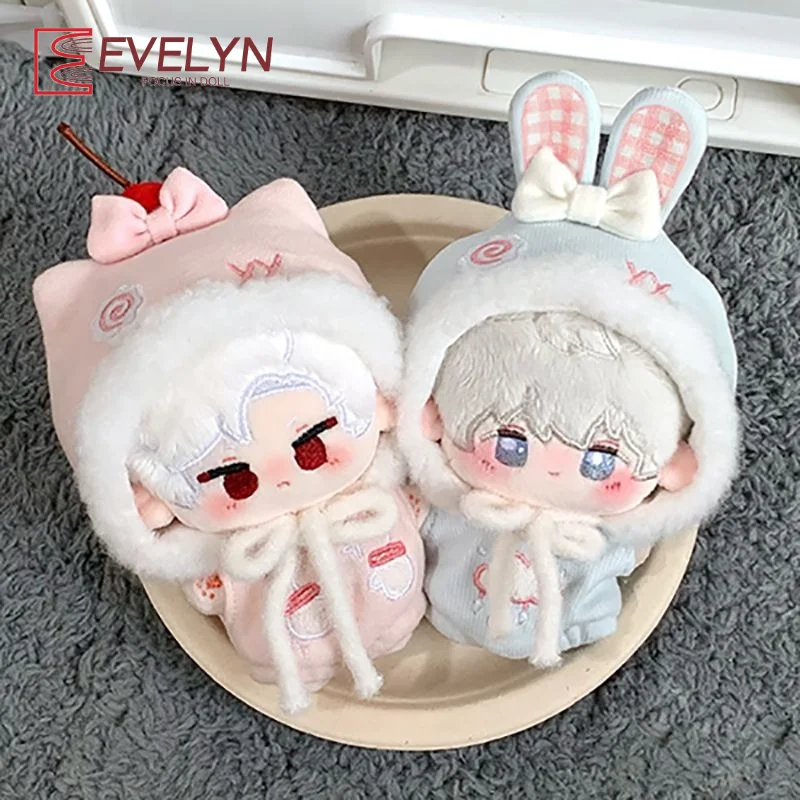 

Evelyn 10 см модная мини-кукла одежда плюшевая шляпа аксессуары милые украшения подарки для аниме игры Love and Deepspace Sylus Xavier