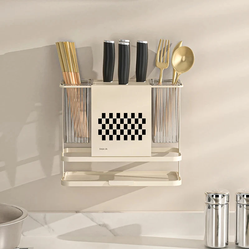 Multi Functional Kitchen  Rack, Where Chopsticks, Knives, Forks, And Spoons Can Be Stored Uniformly Pegboard accessories Cosina