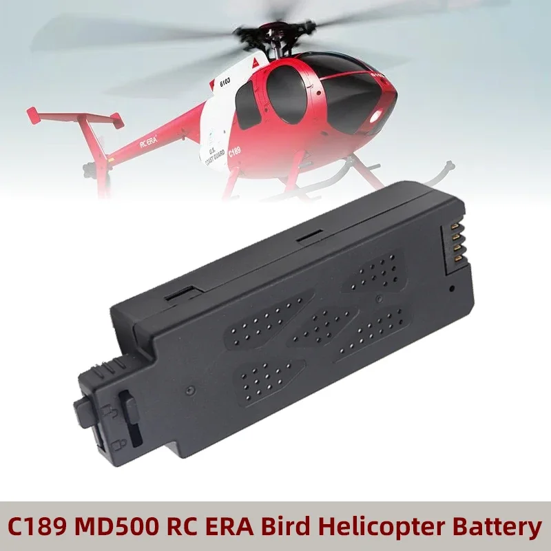 7.4V Rc Ear C189 Md500 Vogel Helikopter Batterij Voor C189 Md500 Rc Tijdperk Vogel Helikopter Onderdelen Accessoire 1200Mah C189 Batterij