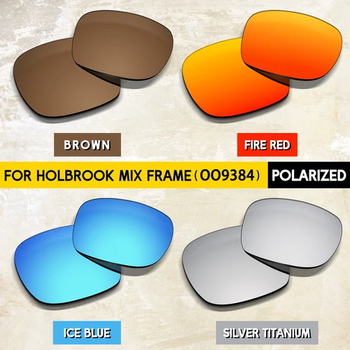 Imagen 2 del producto Adecuado para gafas de sol Oakley Holbrook Mix OO9384 de 57mm, lentes de repuesto compatibles con montura Oakley