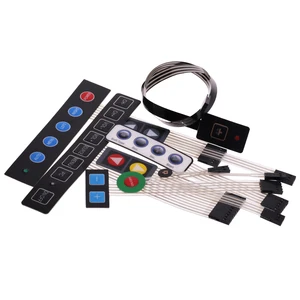 1 2 3 4 5 6 7 8 키 버튼 멤브레인 스위치 매트릭스 배열 키보드 키보드 제어판 패드 Arduino 스마트 자동차를위한 DIY 키트 10 최고의 판매 키보드 Arduino -№7