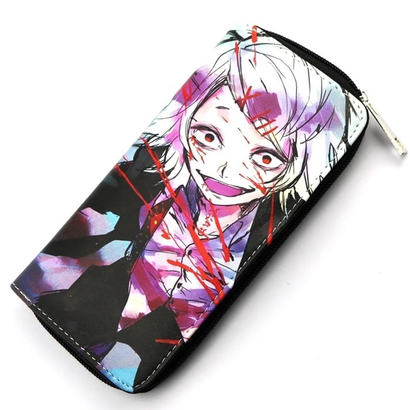 Tokyo Ghoul Kaneki Ken Long Zipper Wallets