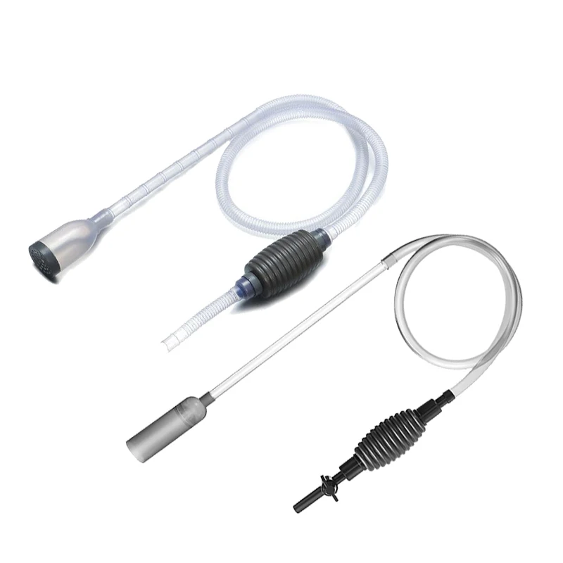 Aquarium Wasserwechsler Aquarium Siphon Staubsauger mit Auslassventil für Aquarium Wasserwechsler Reinigung Kies und Sand – Detail 1