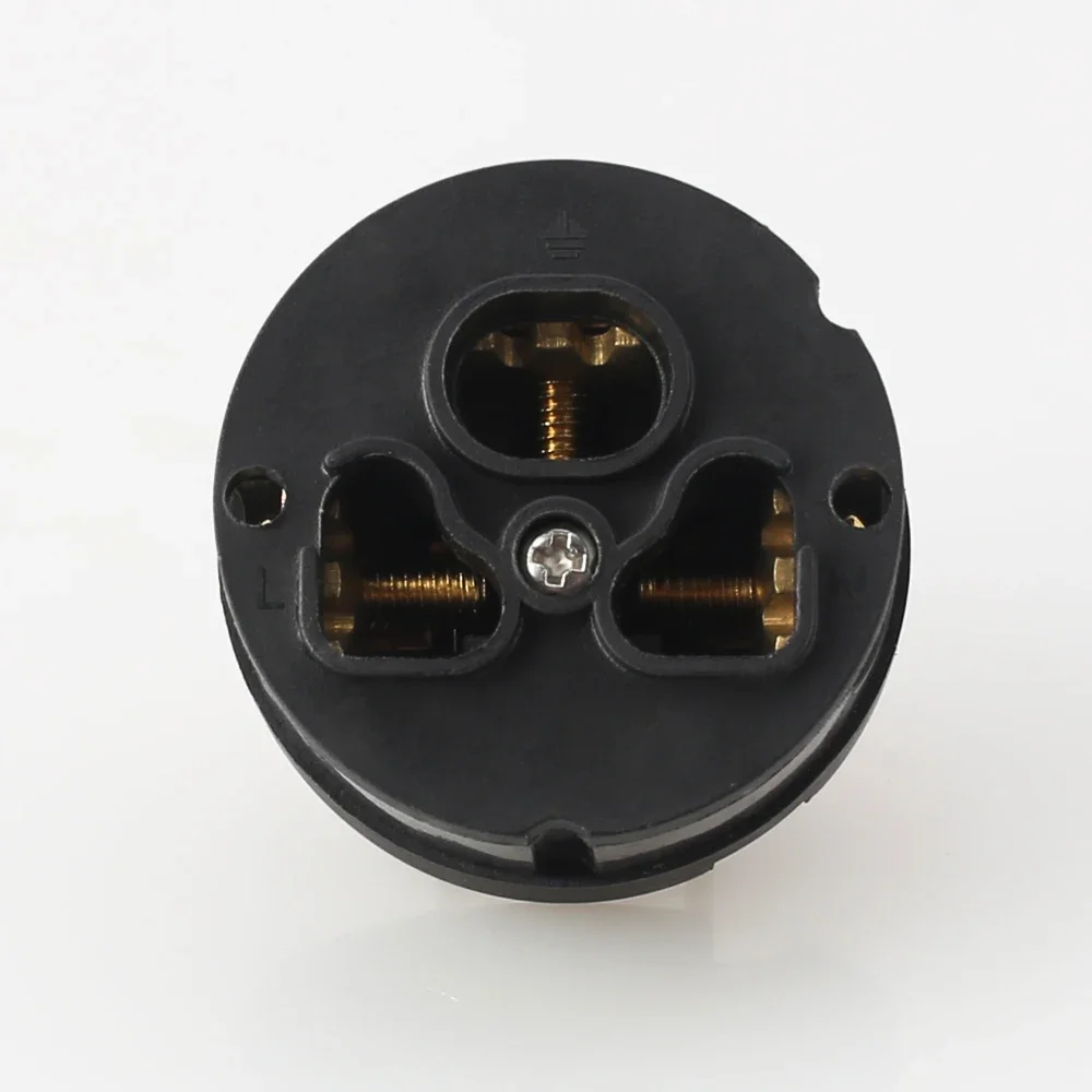 2020 Viborg VF520R C19 ทองแดงบริสุทธิ์โรเดียมชุบ Audio Power IEC Connector ปลั๊ก AC 20A หญิงสายไฟสายเชื่อมต่อ