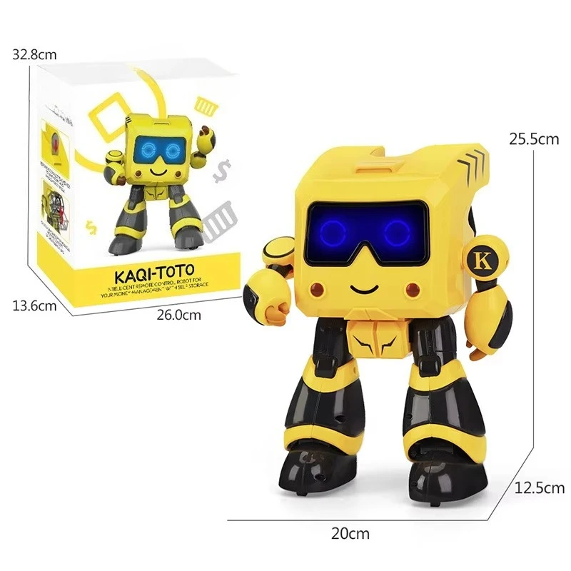 Programmable Finance JJRC K17 Children's Remote Control Robot Education Music Battery Powered Toys