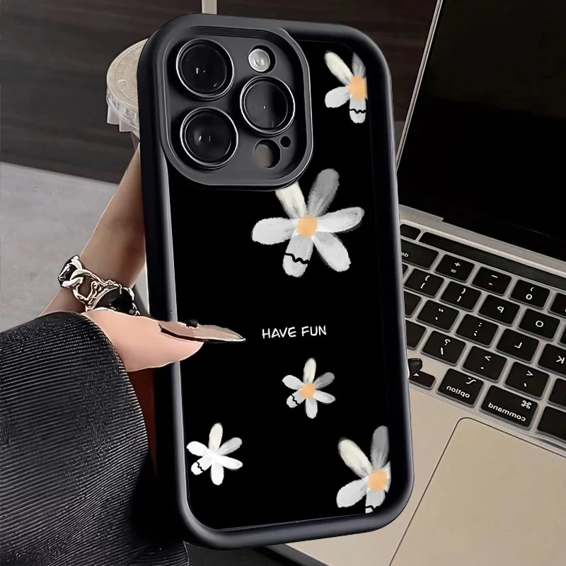 For Funda Honor 90 Pro Lite Magic6 Magic5 Pro Lite Honor 90 Case For simple style flower For Men Women Soft Plain Phone Cover