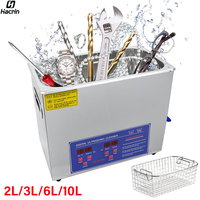 Ultrasonic Cleaner 2L 3L 6L 10L Ultrasound Bath for Glasses Jewelry Lens Board Cleaner Ultrasonic Washing Machine Dishwasher