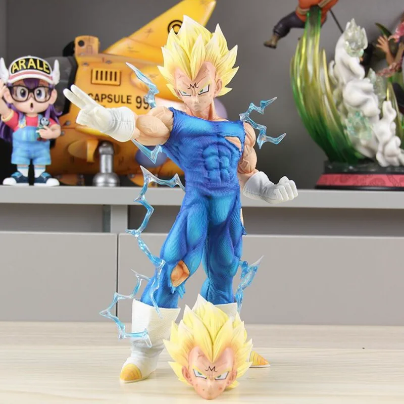 Anime Dragon Ball Z Majin Vegeta Action Figure DBZ Super Saiyan Figuras Speelgoed 26.5 cm Collectie Model Ornament Perifere gift