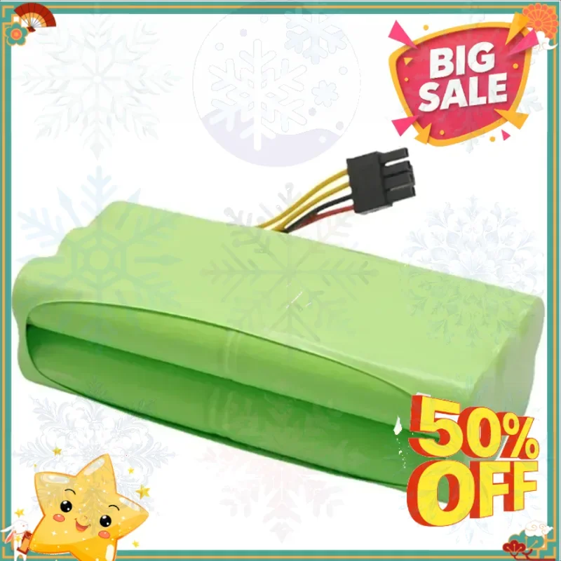 SWZY NI-MH Battery Packs for Midea Vacuum Cleaner Robot Battery X600 ZN606 NI-MH AA VCR03W VCR03 Redmond RV-R300 BBK BV3521 RV-R