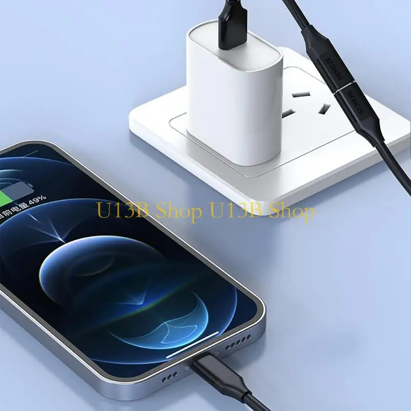 U13B USB 3.2  Male To Type C Female Adapter Cable For Rapid Data Transfer 10Gbps