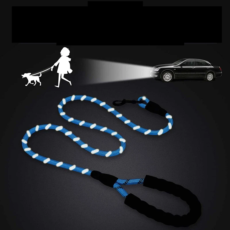 1.5/2/3 Meter Pet Dog Leash Reflective Outdoor Training Long Lanyard Nylon Rope Belt For Small Medium Large Big Dogs Supplies