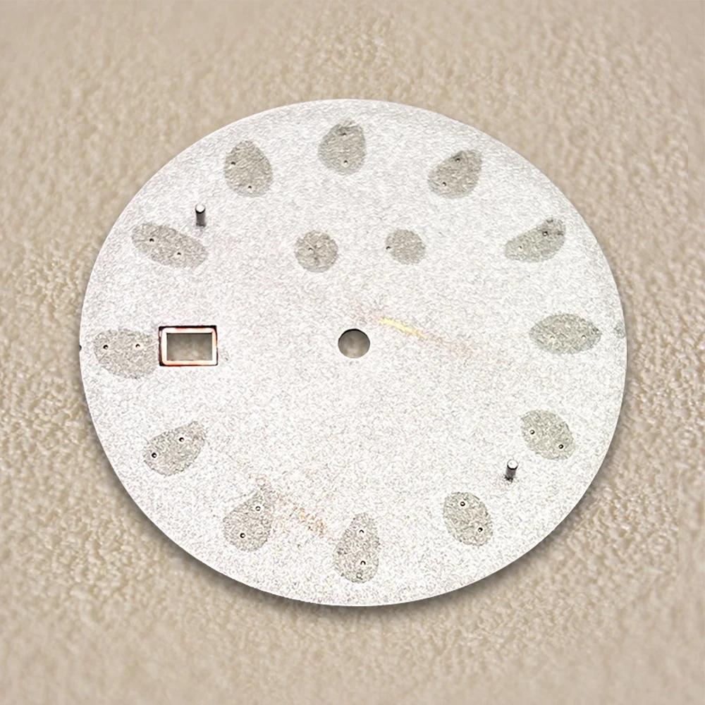 35mm S Logo Cocktail Dial Fit NH35 Movement High-Quality Vertical Grain Dial Watch Modification Accessories