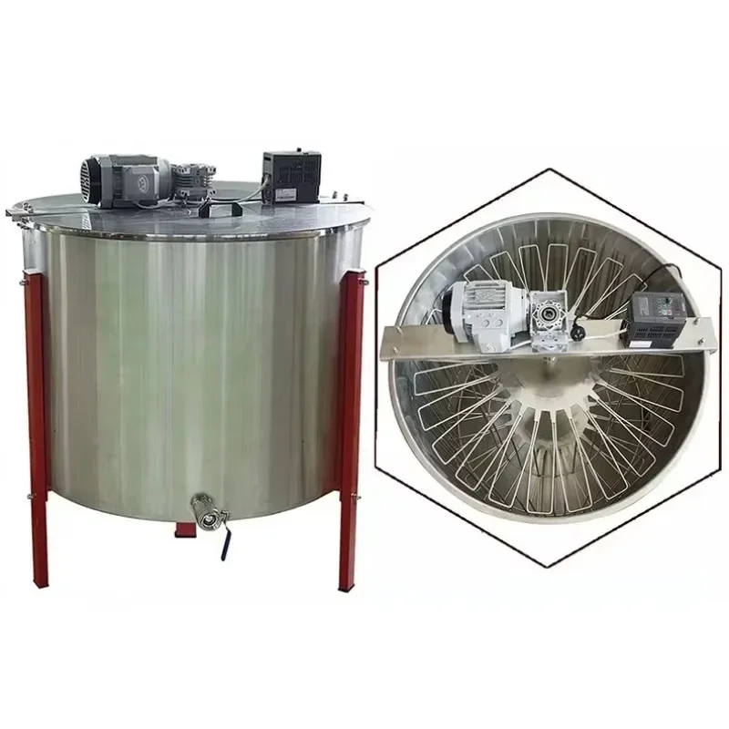 Beekeeping Honey Centrifuge Machine Electric 12 Frames Honey Extractor for electric Honey extractor view 3