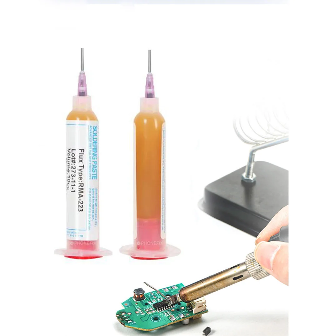 Solder Paste 10cc RMA223 RMA-223 Soldering Paste Flux Solder Grease for Computer Chips Phone LED BGA SMD PGA PCB Repair Tools