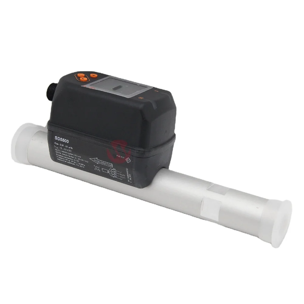 Compressed Air Flow Meter SD5500 High Accuracy Industrial   Flow Sensor with Analog Output for Air Pipelines Monitoring