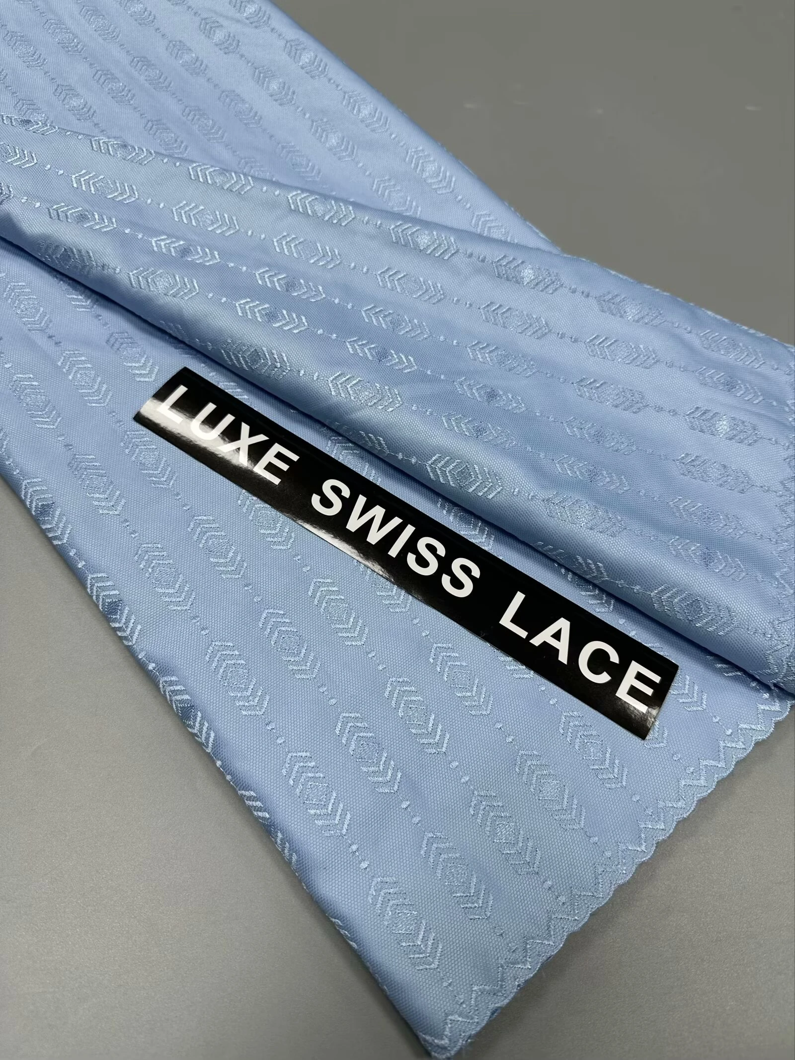 African Nigerian 100%Cotton Polish Luxe Satin Embroidery Fabric 2025 High Quality Swiss Voile Lace Material For Men Dubai Style