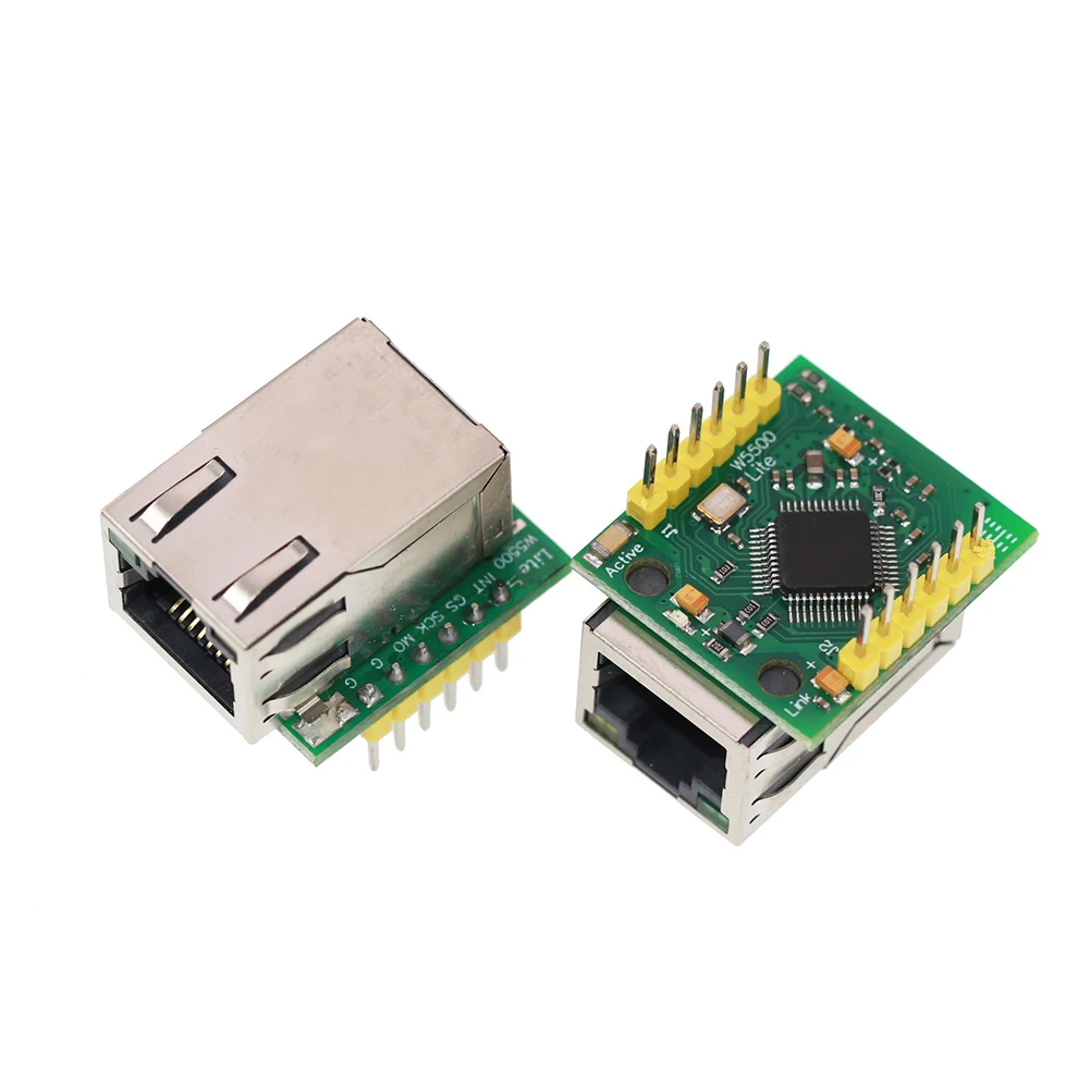 W5500 Module TCP IP Ethernet Module Compatible Wiz820io USR-ES1 SPI Interface Module Electrical Equipment