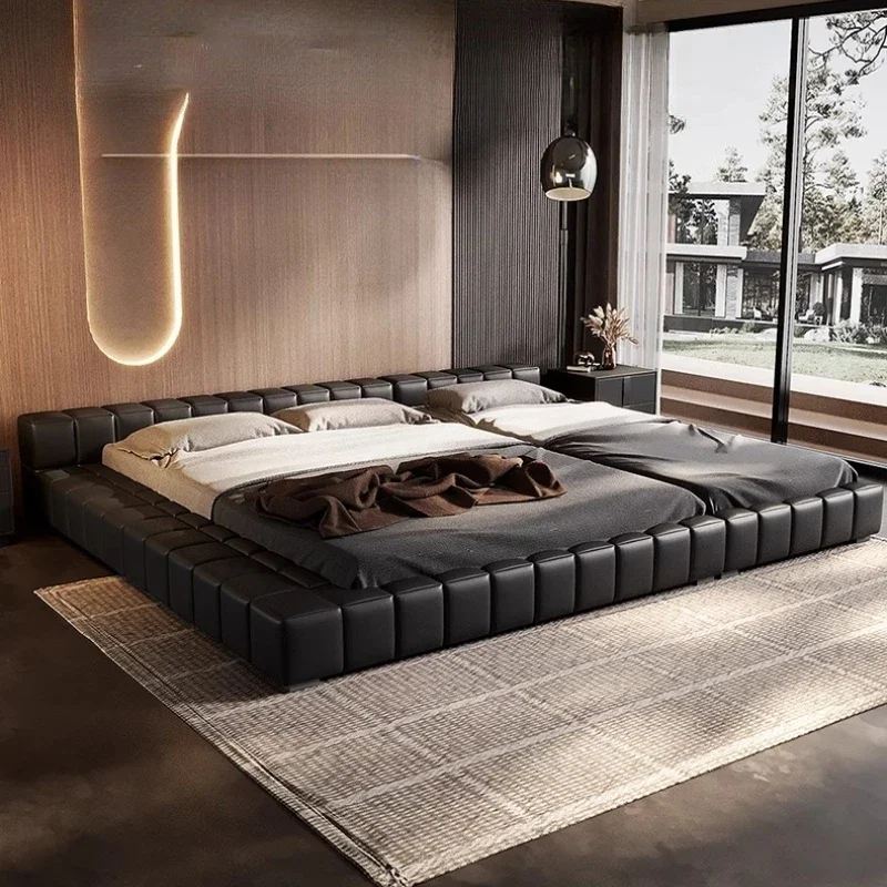Upholstered Frames Bed Storage Minimalist European Fancy Bed Girls Luxury Headboard Muebles Para El Hogar Home Furniture