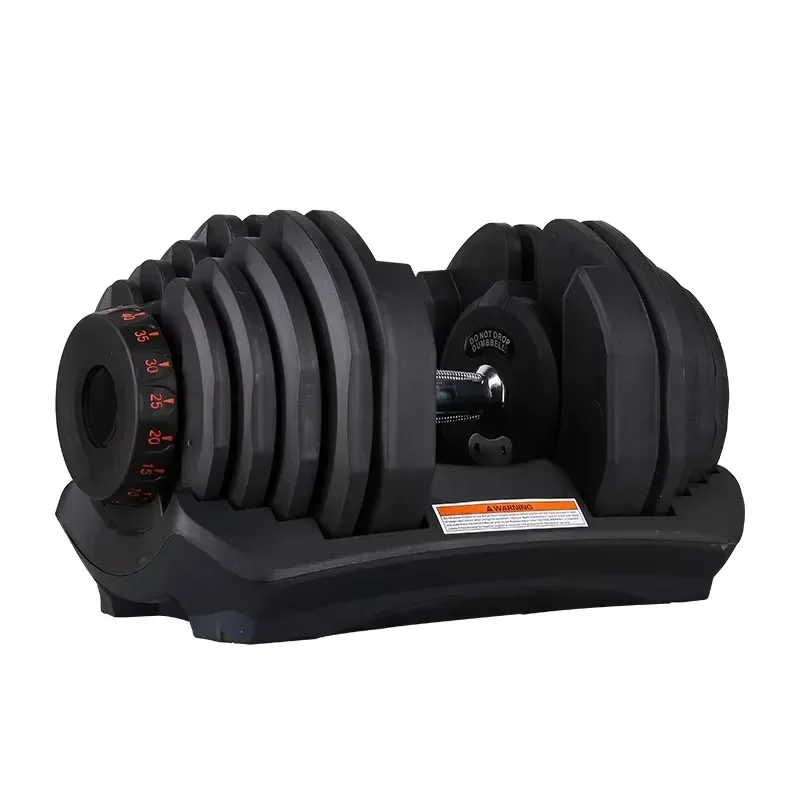 Large Dumbbells Quick Adjust Dumbbells Combo Dumbbell Set Automatic Dumbbells 40kg For Men