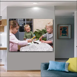 Personalisierte Fotodekoration für Heimdruck Ihre Fotos auf dem Canvas Custom Poster plus Rahmenfotos der Hochzeitskunst Haustiere Leinwand Malerei 10 Hauptverkaufstische mit Tieren - №9