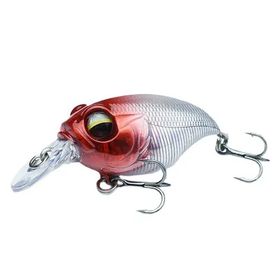 Neue Crankbait-Wobbler-Köder, 38 mm/8 g, 48 mm/11 g, hochwertige Haken, 10 verschiedene Farben, künstlicher Köder, harte Angelkurbeln