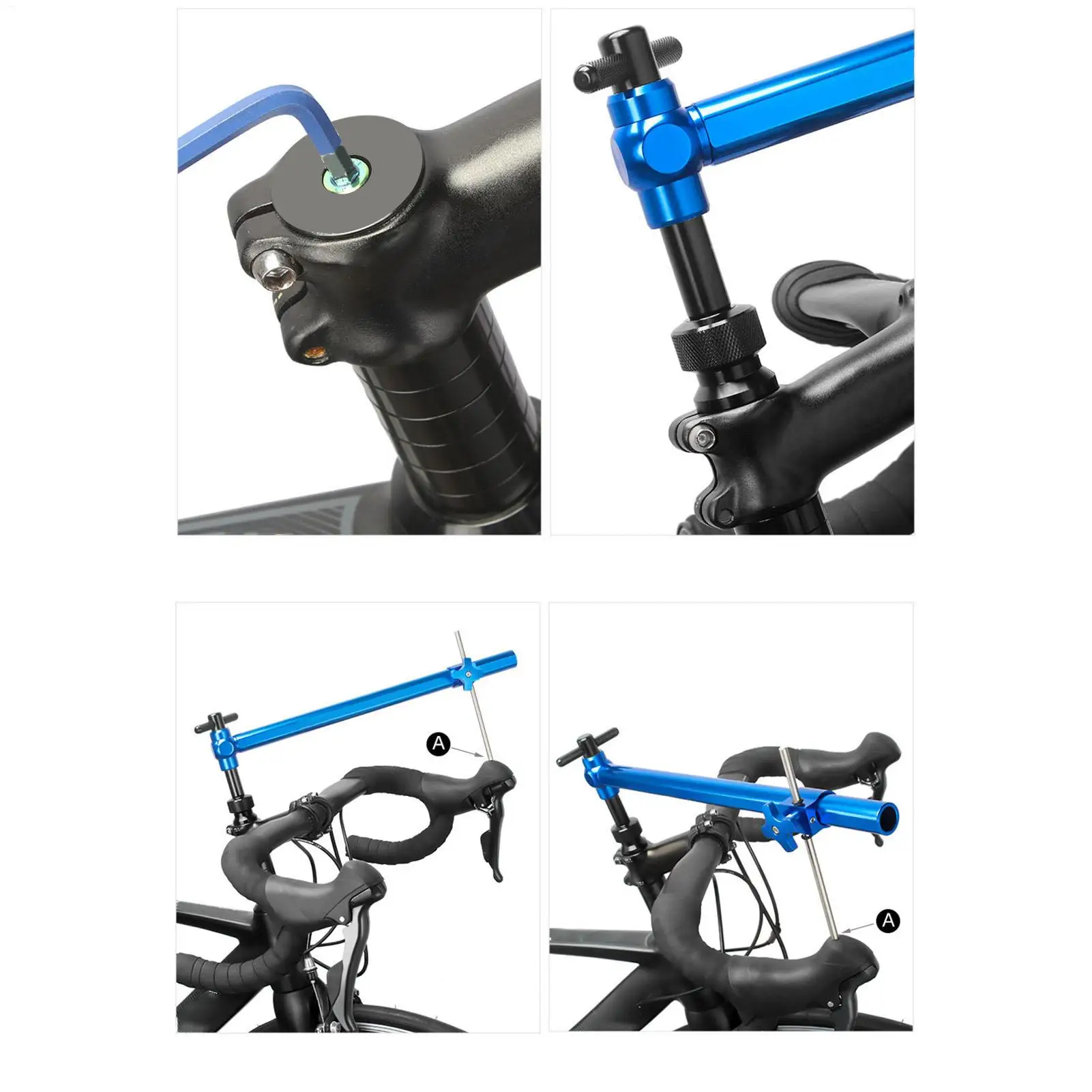 Derailleur Hanger Alignment Tool Aluminum Alloy Regulator Derailleur Hanger Gauge Extension for Handlebar Cycling Position