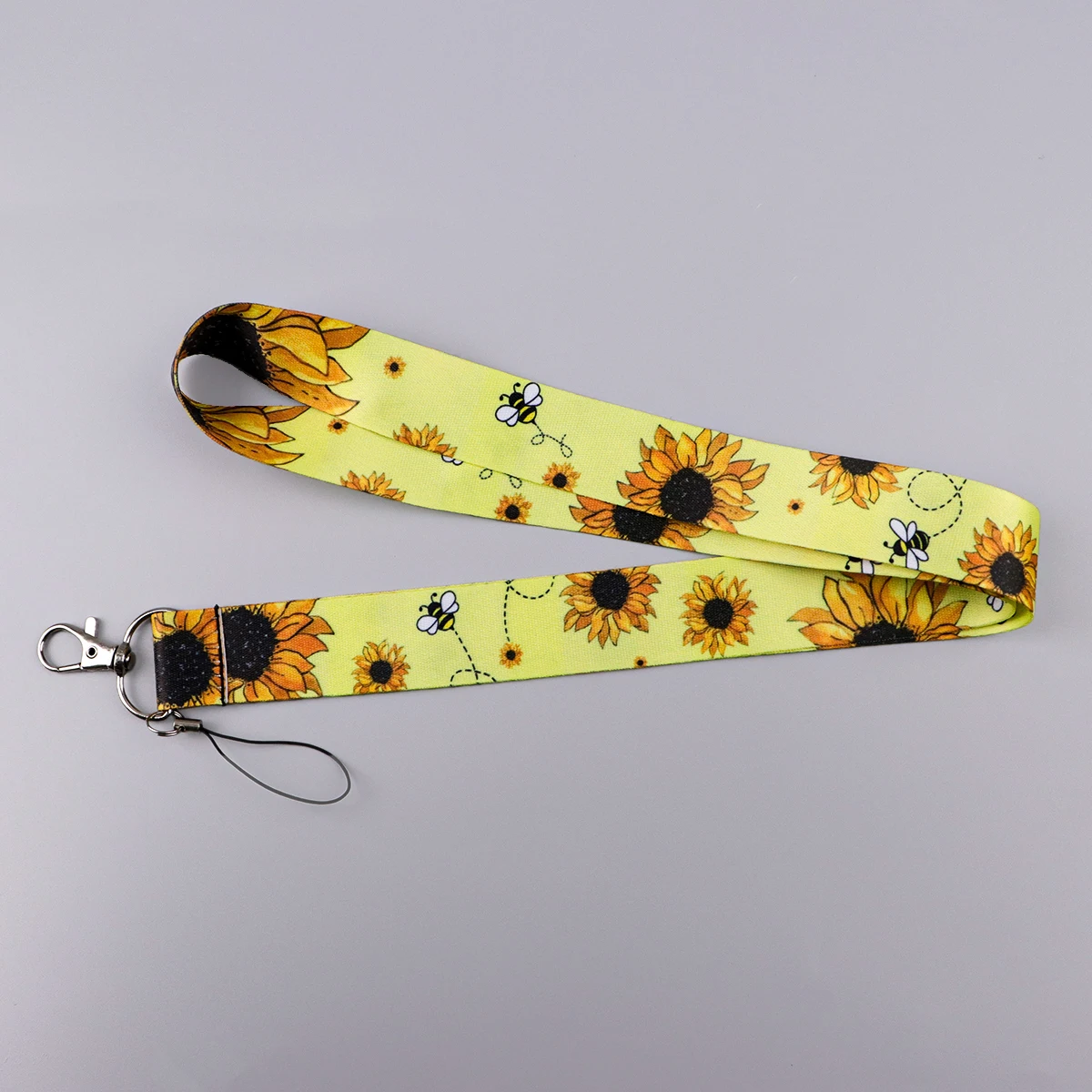 반 고흐 꽃 꿀벌 끈 목걸이 키체인 ID 카드 커버 배 - Neck Hanging Phone Holder 리뷰 및 가격