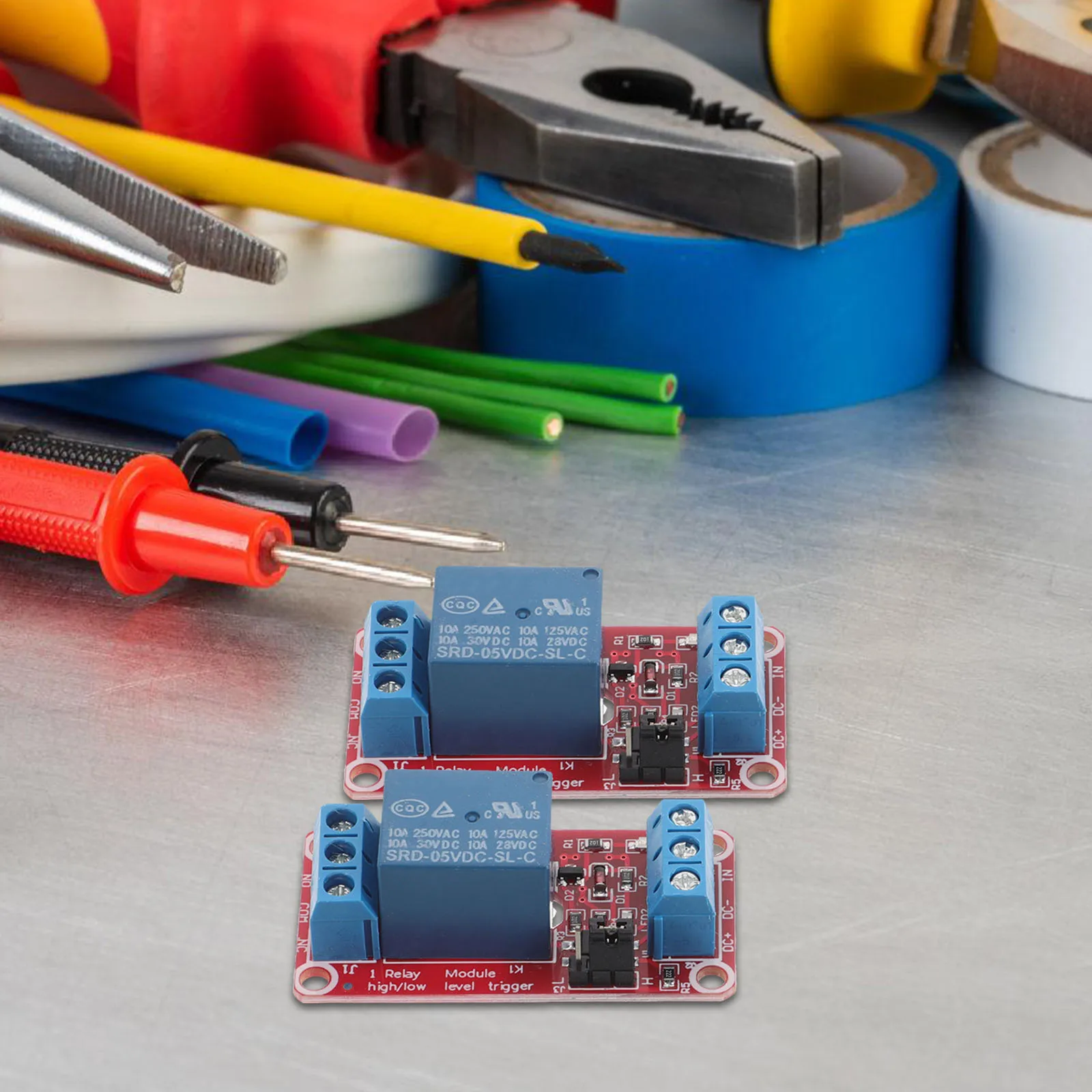 

12 Pcs Relay Module Electronics Tools Channel General Purpose Low Medium High Switch Isolation Circuit Parts