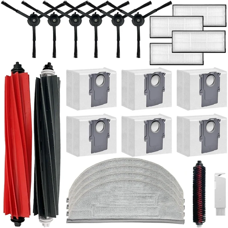 BISM Per Roborock S8 Pro Ultra Parti di ricambio Kit di accessori Aspirapolvere robot