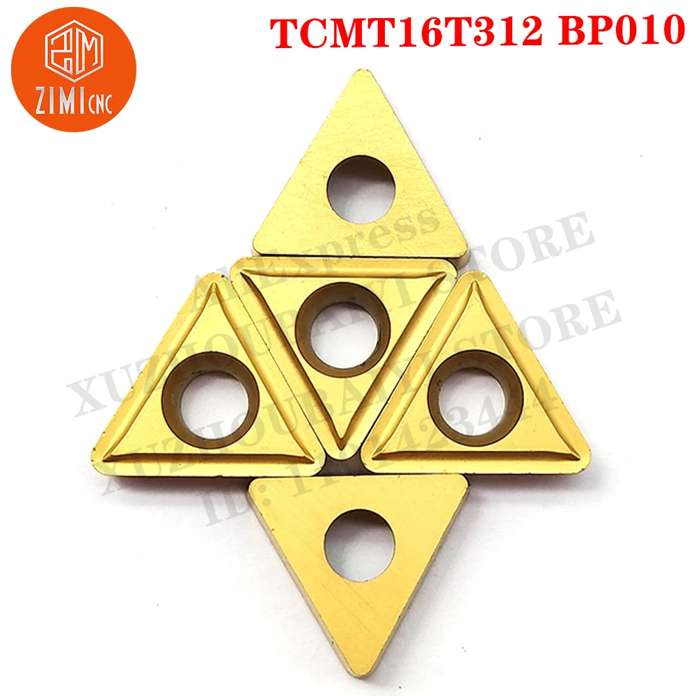TCMT16T312 BP010 TCMT أداة تحول كربيد إدراج مخرطة TCMT أداة القاطع أداة Blade CNC مخرطة معدنية إدراج كربيد الميكانيكية