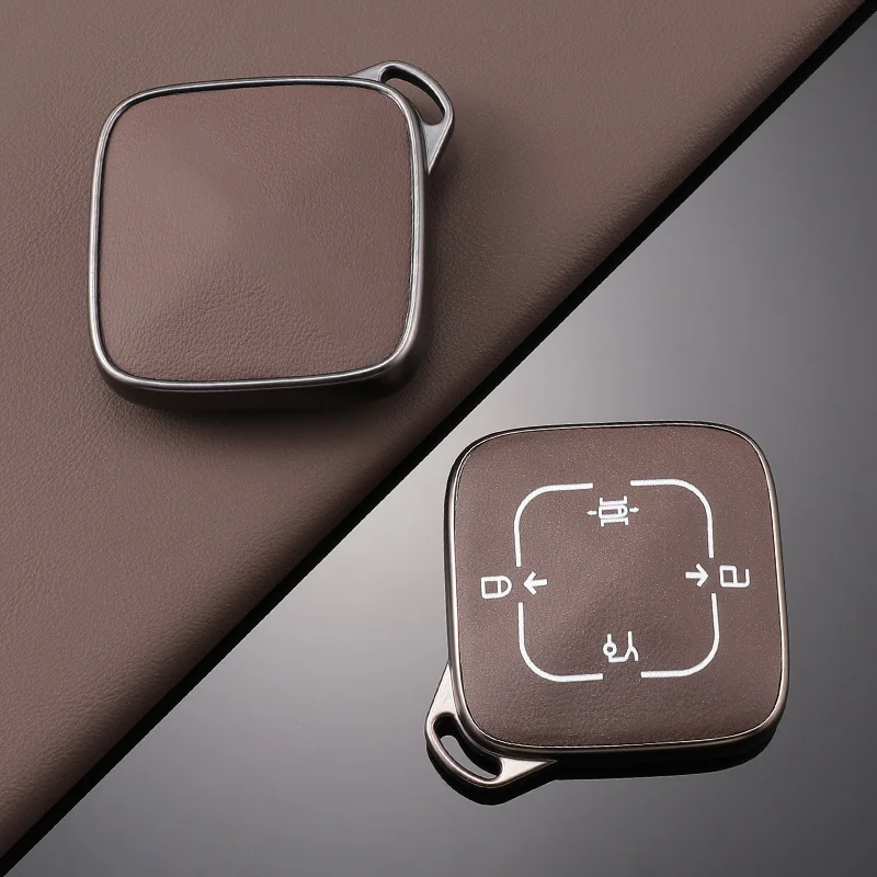 Portability TPU for Zeekr 001 X 2021 2022 2023 for ZEEKR 001 009 4 Button Remote Smart Car Key Case Cover Fob Holder Accessories
