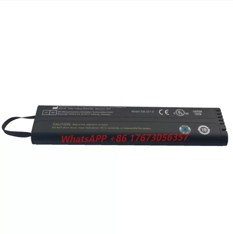 11.1V 5200mAh LI-ION Battery Replacement For GE B20I B30I B40I SM201-6 F-FM-01