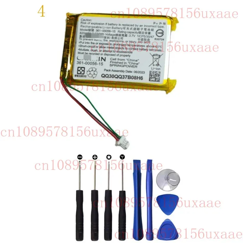 

Сменный аккумулятор XMSJ 361-00056-15 820 мАч для Garmin Sport PRO-PT6, PRO70 TB10