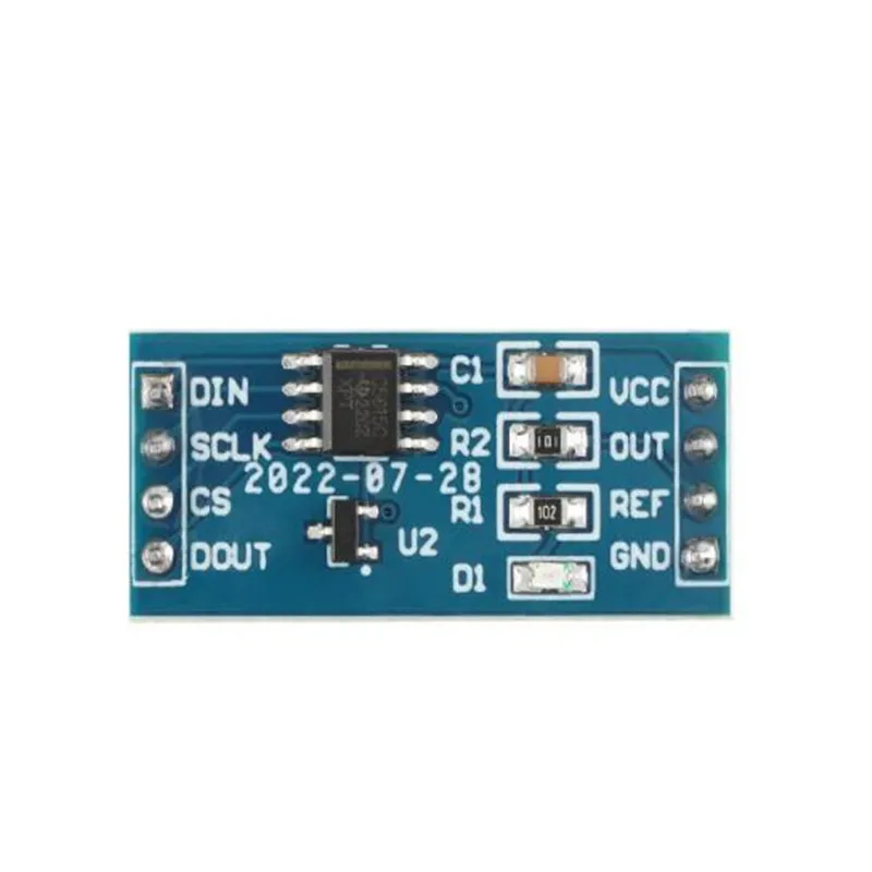 1PCS - 10PCS TLC5615 10 Bit Serial DAC Digital to Analog Converter Board TL431 IC 5V Conversion Module