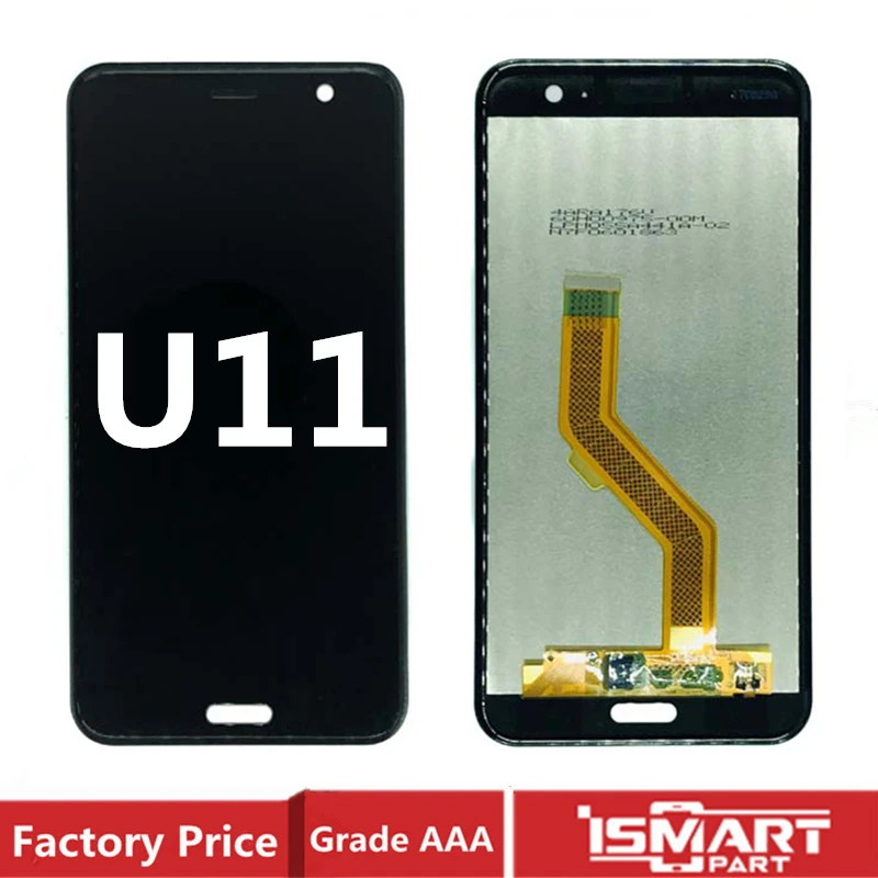 

For HTC U11 LCD Display Touch Digitizer Assembly For HTC U11 Screen Replacement Tested OK