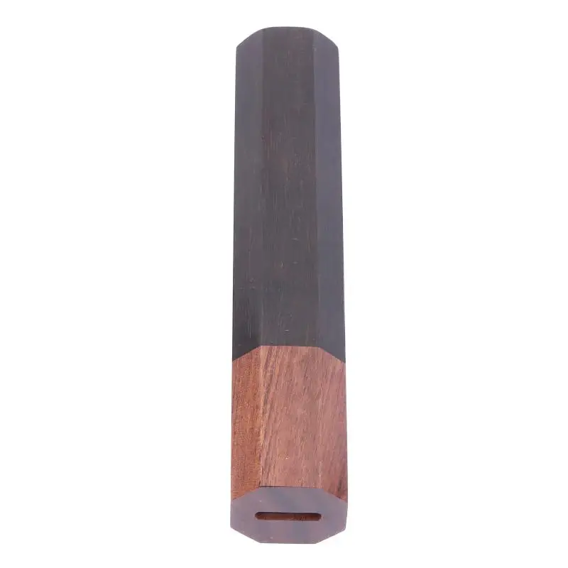 DIY Kitchen Chef Knife Handle ECO Friendly Natural Wooden Knives Making Details Accessories Octagonal Handle