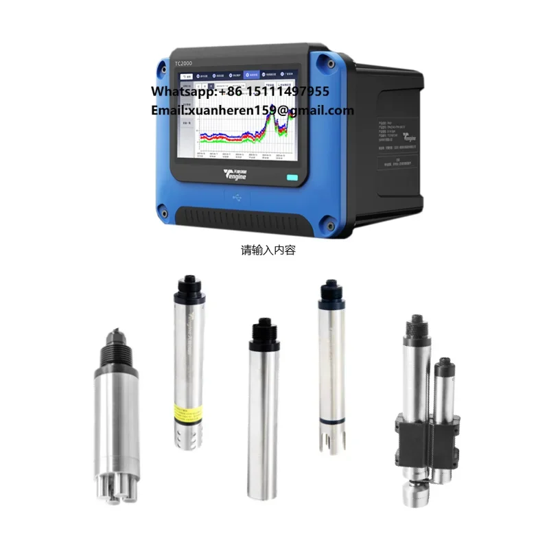 TC2000 Multi-Parameter Water Quality Monitor Water Quality Tester with Data Logging & Process Testing Guidance