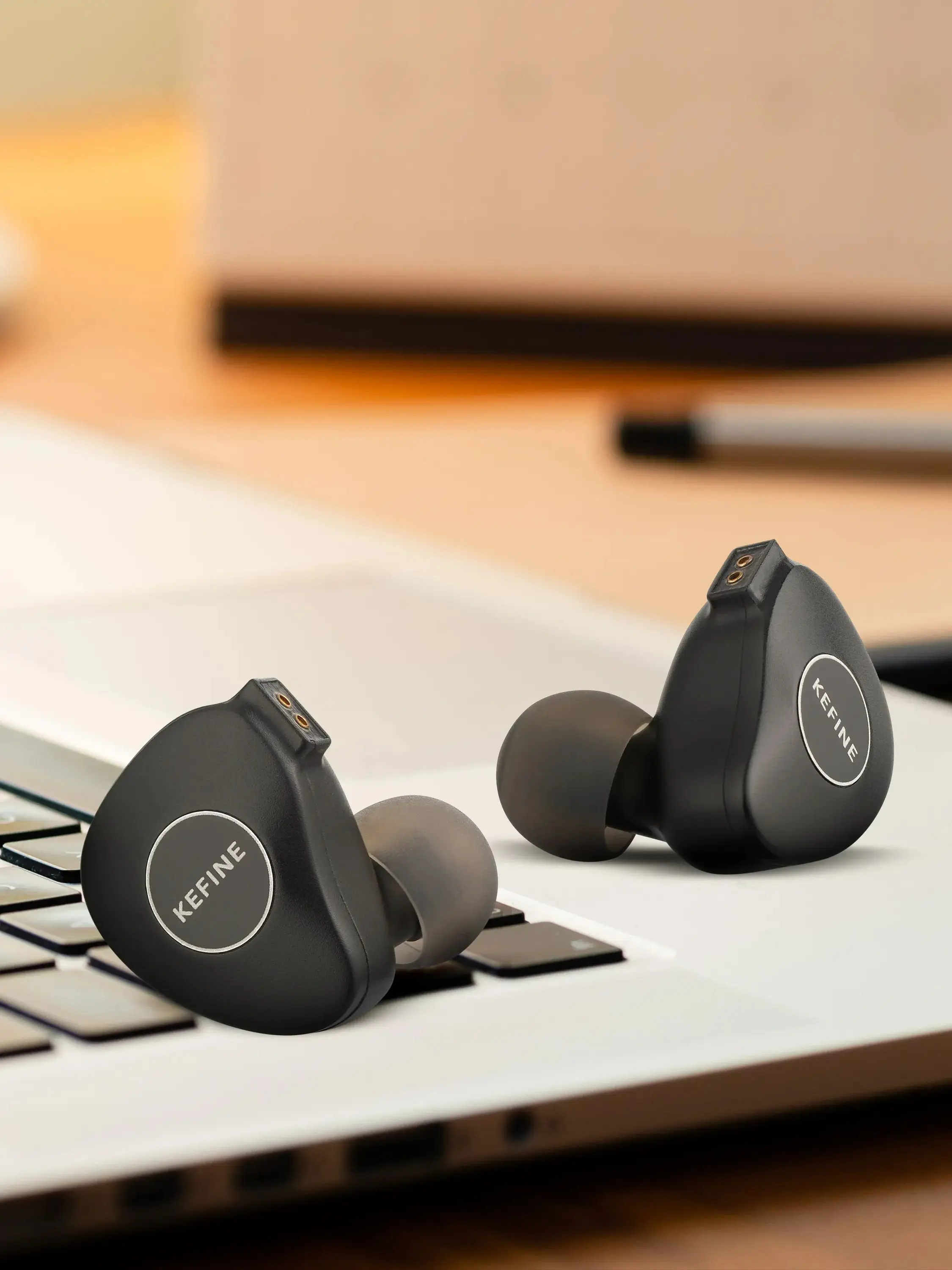 KEFINE Klanar 14,5 mm planarny sterownik magnetyczny Hifi przewodowe słuchawki IEM z metalową obudową CNC i odłączanym kablem 0,78 2pin 3,5 mm — zdjęcie produktu 7