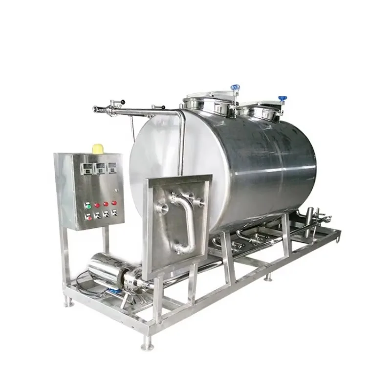 300L 3000L Automatic CIP Cleaning System Tank for Milk Processing Stainless Steel 304 CE Turnkey Solution Factory Direct