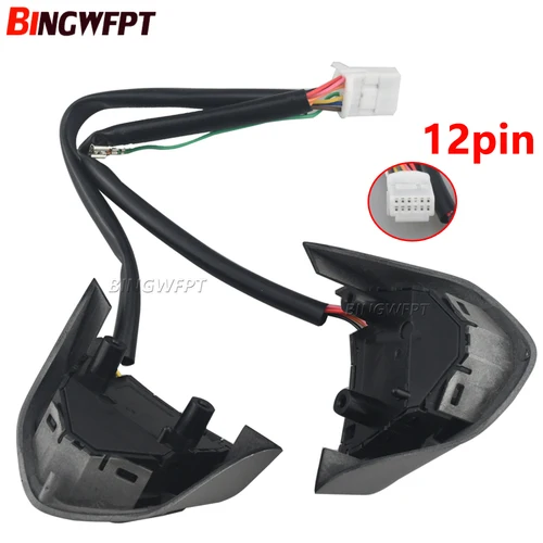 Imagen 2 del producto Botón de volante multifunción, Control de crucero, interruptor de volumen de Audio para Suzuki Grand Vitara 2005-2015, accesorios para coche