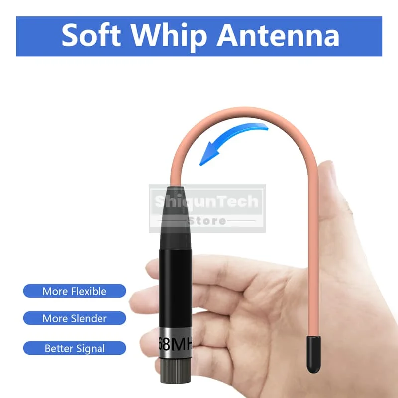 868MHz LoRa Soft Whip Antenna SMA Male Connector High Gain 10dBi RF Antenna Suitable For LoRaWAN gateways wireless sensors 1/2PC view 3