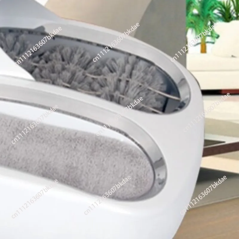 Fully automatic Intelligent sole cleaning machine automatic shoe polishing equipment Instead of Shoe covers machine