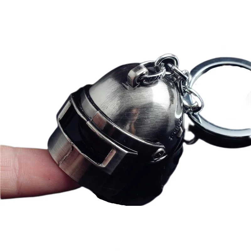 Кольцо-брелок для ключей с кольцом-подвеской для PUBG брелок с рисунком из игры Playerunknowns Battlegrounds Backpack Armor Level 3